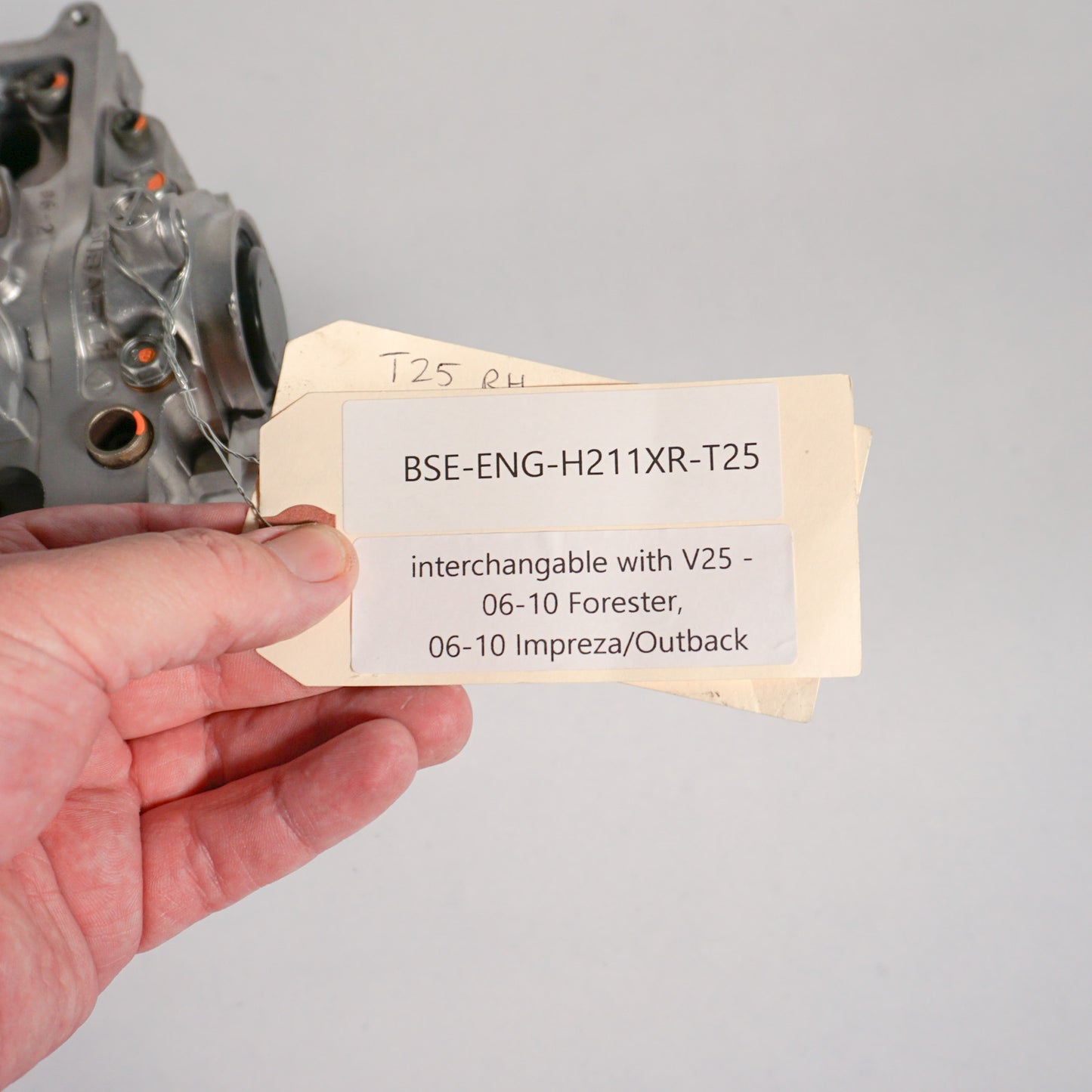 T25 Subaru EJ25 SOHC AVLS Cylinder Head RH