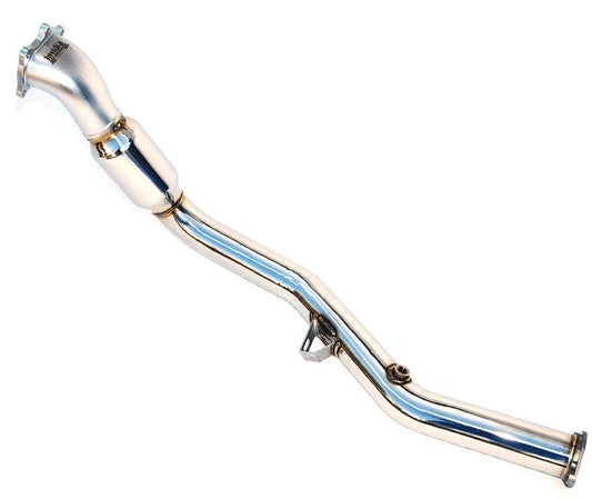 Invidia Down Pipe w/ High Flow Cat with 2 Bungs | 2015 - 2021 Subaru WRX - Blue Star WorksDownpipesInvidiaINVHS15SWADOC