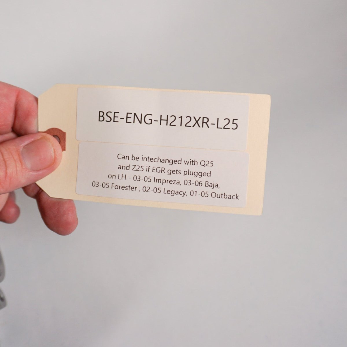 L25 Subaru EJ25 SOHC Non - AVLS Cylinder Head (Right Side) - Blue Star WorksCylinder HeadBlue Star WorksBSE-ENG-H212XR-L25