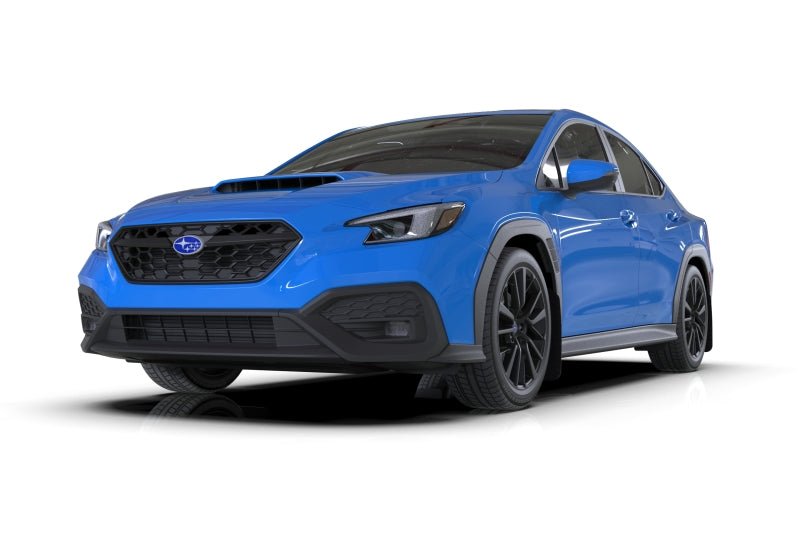 Rally Armor Black UR Mud Flap - Metallic Black Logo | 2022 - 2025 Subaru WRX - Blue Star WorksMud FlapsRally ArmorRALMF92-UR-BLK/MBK