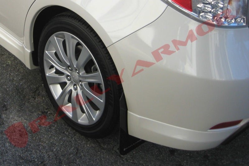 Rally Armor Black UR Mud Flap w/Grey Logo | 2008 - 2011 Subaru Impreza - Blue Star WorksMud FlapsRally ArmorRALMF6-UR-BLK/GRY