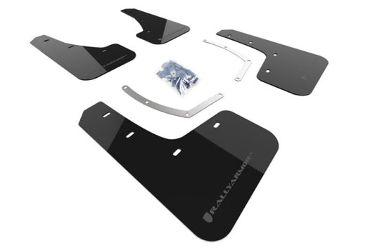 Rally Armor Black UR Mud Flap w/Grey Logo | 2018 - 2025 Subaru Ascent - Blue Star WorksMud FlapsRally ArmorRALMF49-UR-BLK/GRY