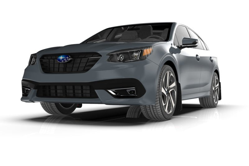 Rally Armor Black UR Mud Flap w/Grey Logo | 2020 - 2025 Subaru Legacy - Blue Star WorksMud FlapsRally ArmorRALMF64-UR-BLK/GRY