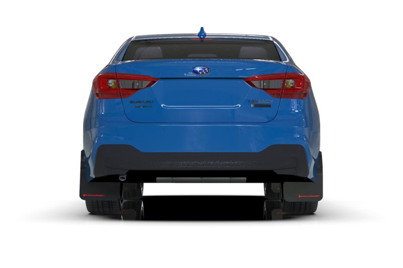Rally Armor Black UR Mud Flap w/Grey Logo | 2020 - 2025 Subaru Legacy - Blue Star WorksMud FlapsRally ArmorRALMF64-UR-BLK/GRY