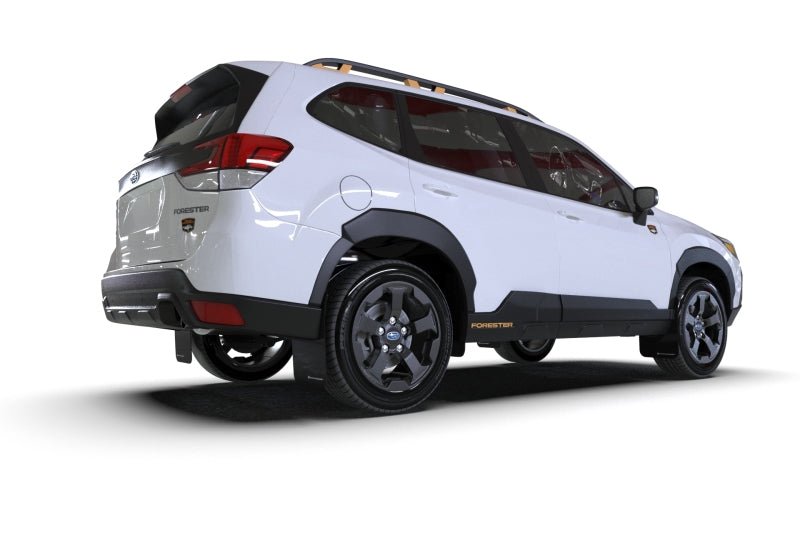 Rally Armor Black UR Mud Flap w/Grey Logo | 2022 - 2024 Subaru Forester - Blue Star WorksMud FlapsRally ArmorRALMF82-UR-BLK/GRY