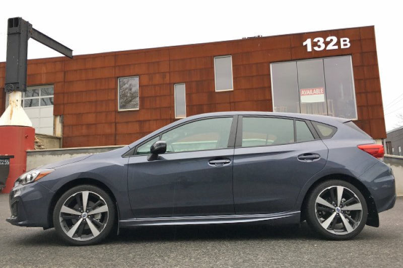 Rally Armor Black UR Mud Flap w/Red Logo | 2017 - 2023 Subaru Impreza - Blue Star WorksMud FlapsRally ArmorRALMF45-UR-BLK/RD