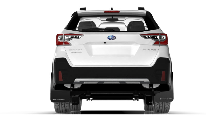 Rally Armor Black UR Mud Flap w/Red Logo | 2020 - 2025 Subaru Outback - Blue Star WorksMud FlapsRally ArmorRALMF66-UR-BLK/RD