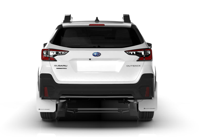 Rally Armor Black UR Mud Flap w/Red Logo | 2020 - 2025 Subaru Outback - Blue Star WorksMud FlapsRally ArmorRALMF66-UR-BLK/RD