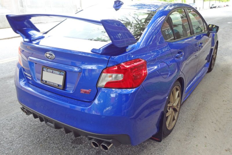 Rally Armor White UR Mud Flap w/Red Logo | 2015 - 2021 Subaru WRX - Blue Star WorksMud FlapsRally ArmorRALMF32-UR-WH/RD